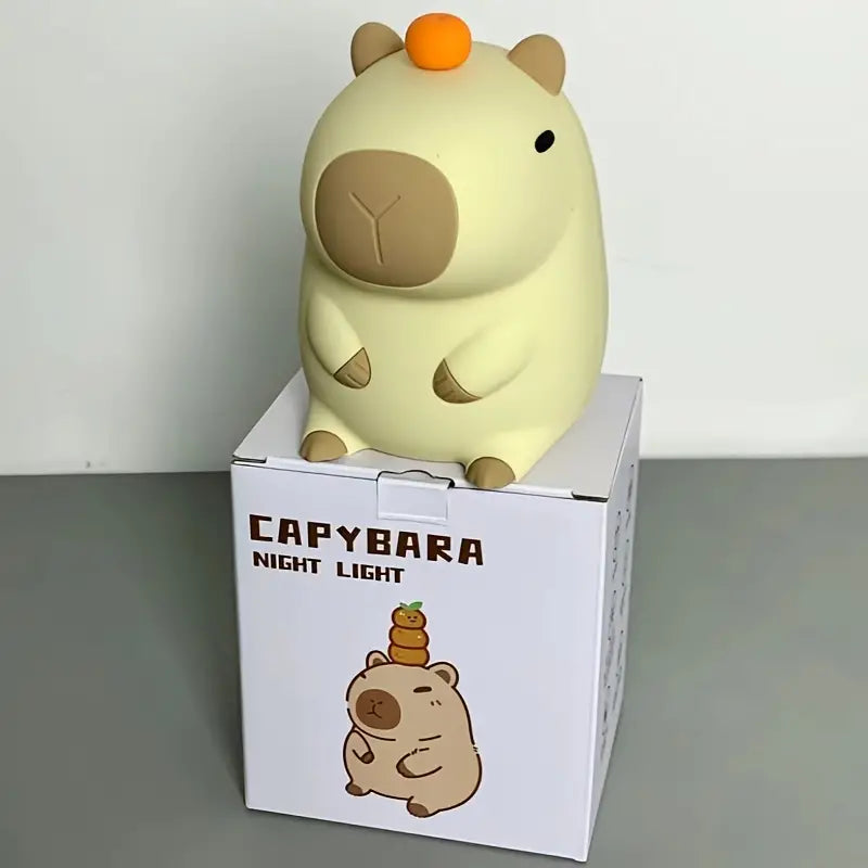 Lampada Notturna Carina Con Animale Capybara A Forma Di Cartone